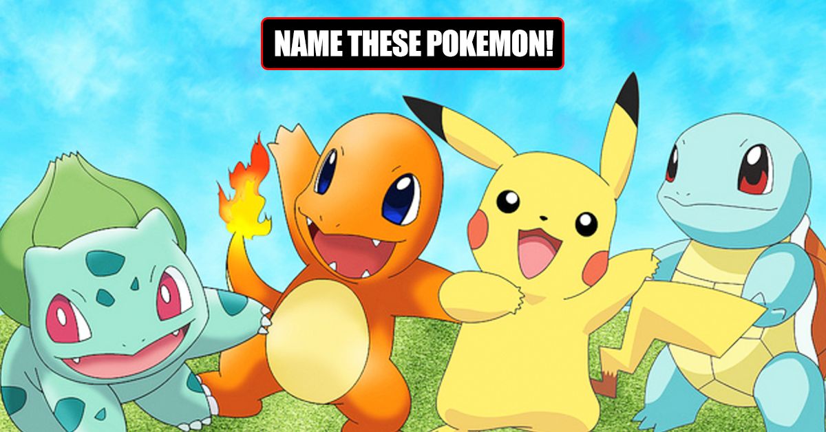 filter garage ansvar Can You Name These Original Pokemon? | TheQuiz