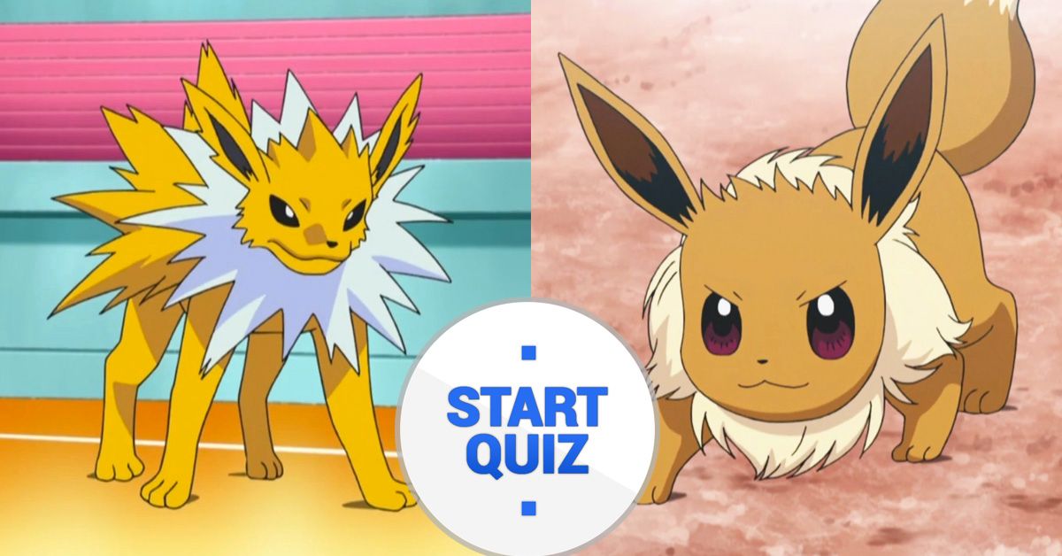 Which Eevee Evolution Are You? 100% Fun Quiz - Quizondo