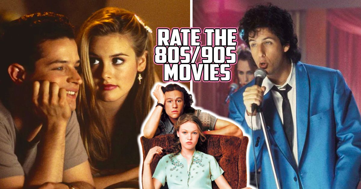 Rate These 80s 90s Favorite Movies And We Ll Reveal Which Heartthrob ...