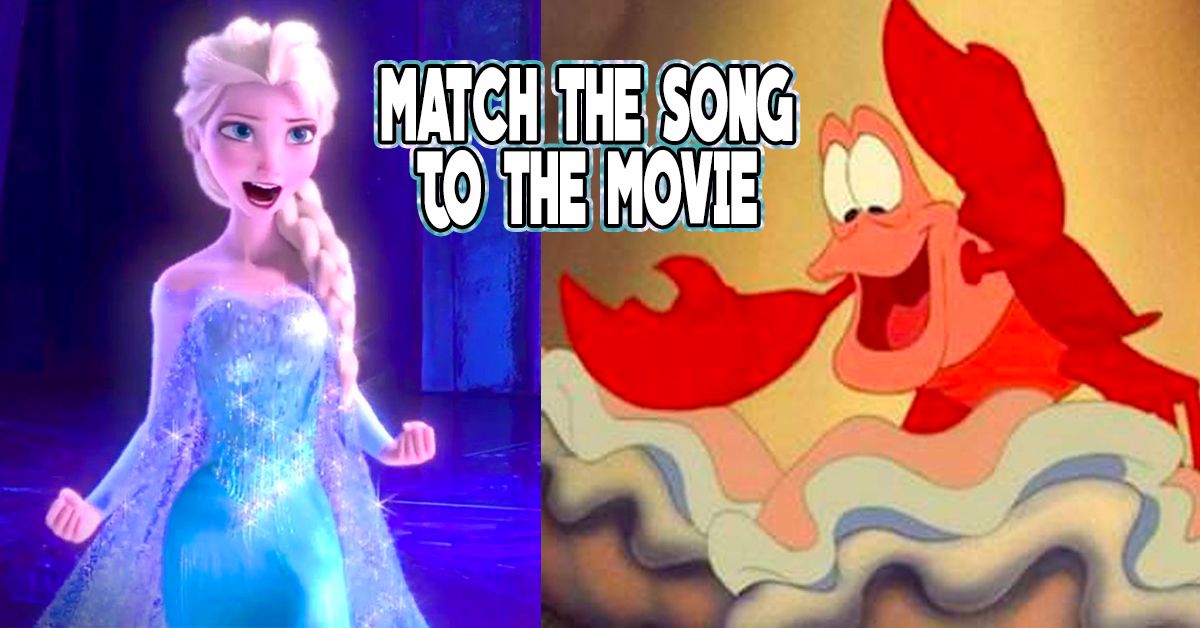 Match The Disney Song To The Movie It Appeared In | TheQuiz