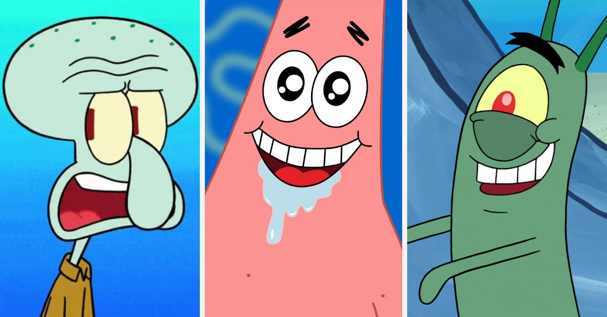 Spongebob Squarepants Main Characters
